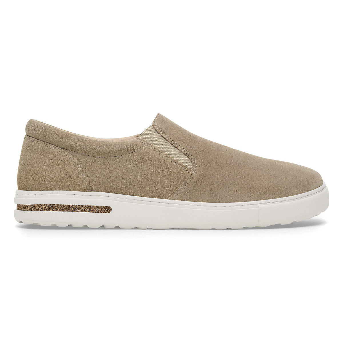 Oswego Suede Leather in Color Taupe | Birkenstock