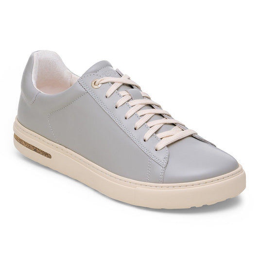 Bend Low Natural Leather Patent in Color Stone Coin | Birkenstock