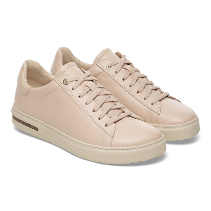 Bend Low Natural Leather Patent in Color New Beige | Birkenstock