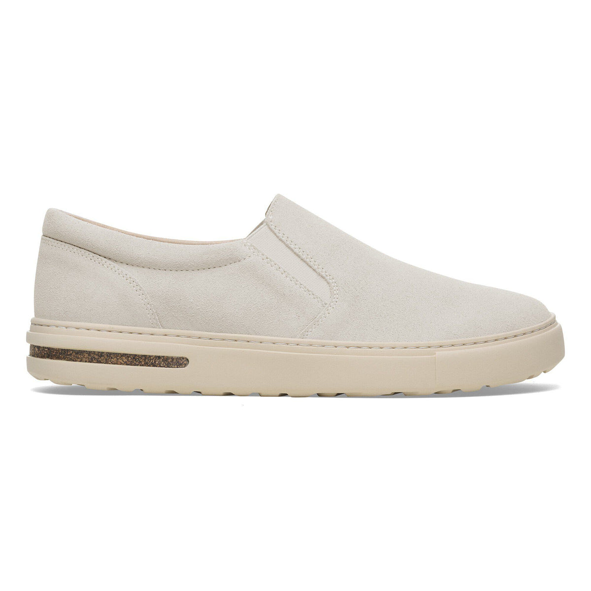 Oswego Suede Leather in Color Antique White | Birkenstock