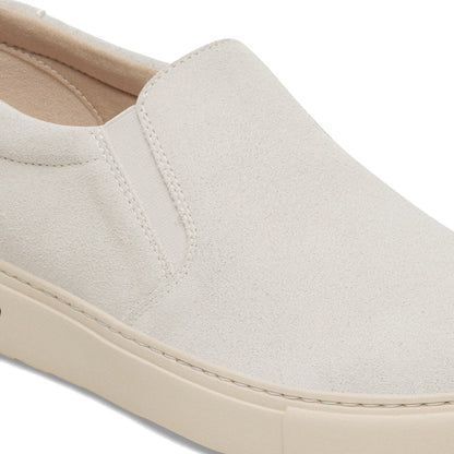 Oswego Suede Leather in Color Antique White | Birkenstock