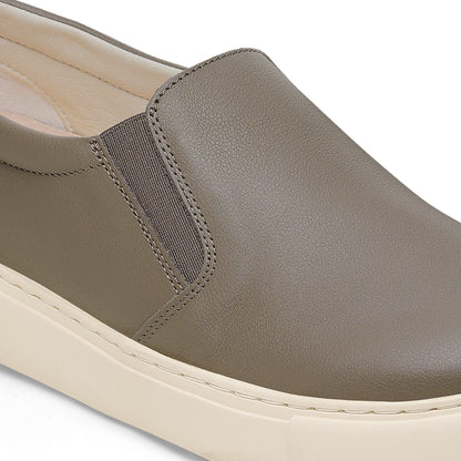 Oswego Mixed Leather in Color Concrete Gray | Birkenstock