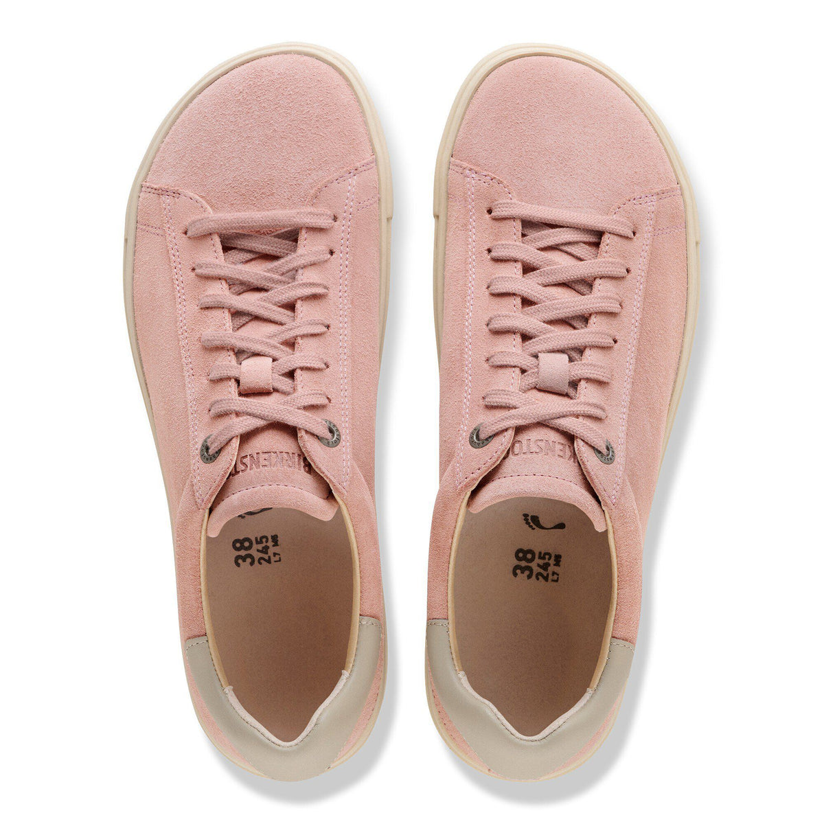 Bend Low Leather-Suede in Color Pinky Clay/Oyster | Birkenstock