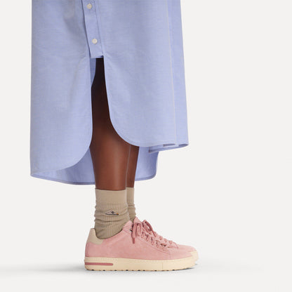 Bend Low Leather-Suede in Color Pinky Clay/Oyster | Birkenstock