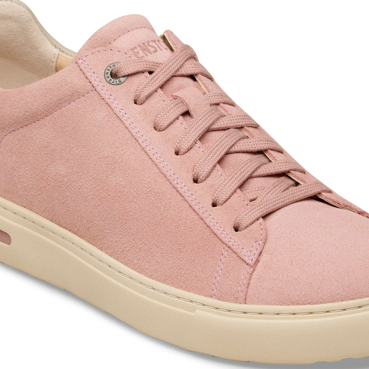 Bend Low Leather-Suede in Color Pinky Clay/Oyster | Birkenstock