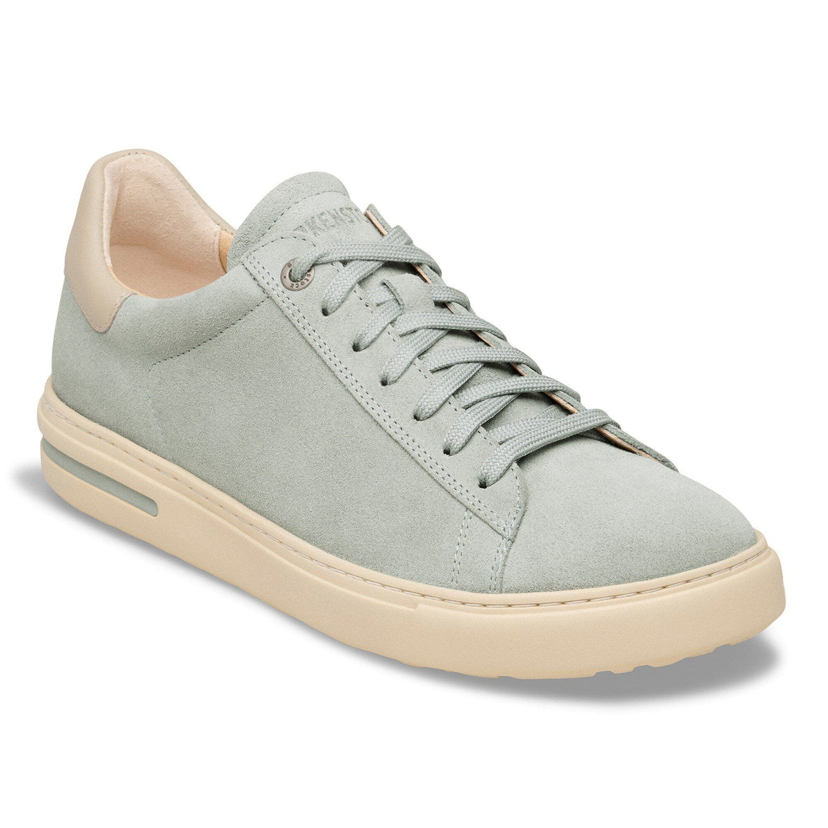 Bend Low Leather-Suede in Color Pure Sage/ Oyster | Birkenstock