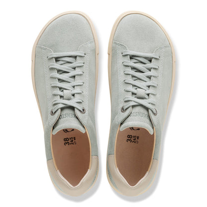 Bend Low Leather-Suede in Color Pure Sage/ Oyster | Birkenstock