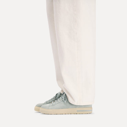 Bend Low Leather-Suede in Color Pure Sage/ Oyster | Birkenstock