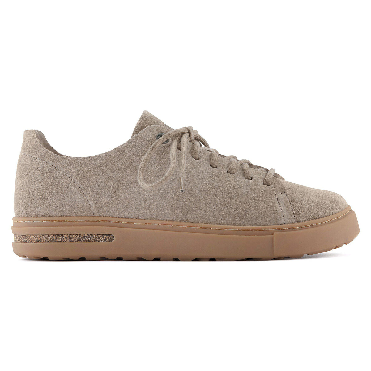 Bend Low Decon Nubuck Leather in Color Gray Taupe | Birkenstock
