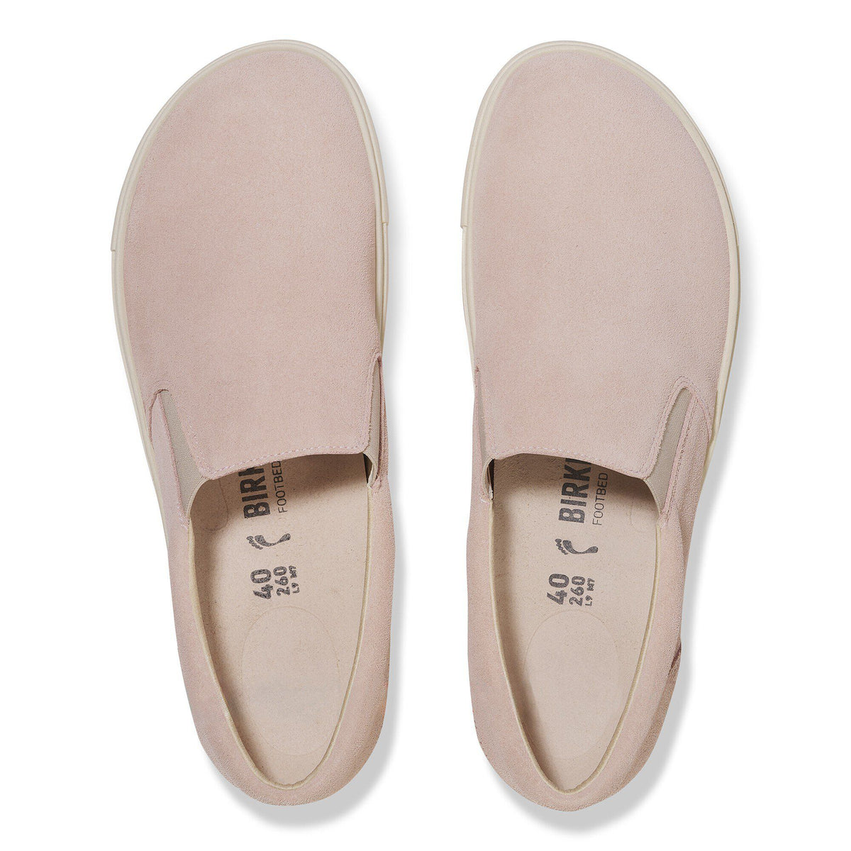 Oswego Suede Leather in Color Light Rose | Birkenstock