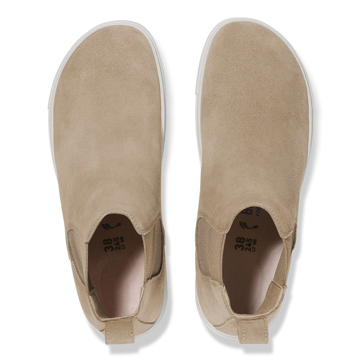 Bend Chelsea Suede Leather in Color Taupe | Birkenstock