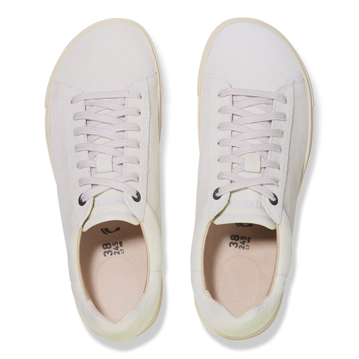 Bend Low Suede Leather in Color Antique White | Birkenstock