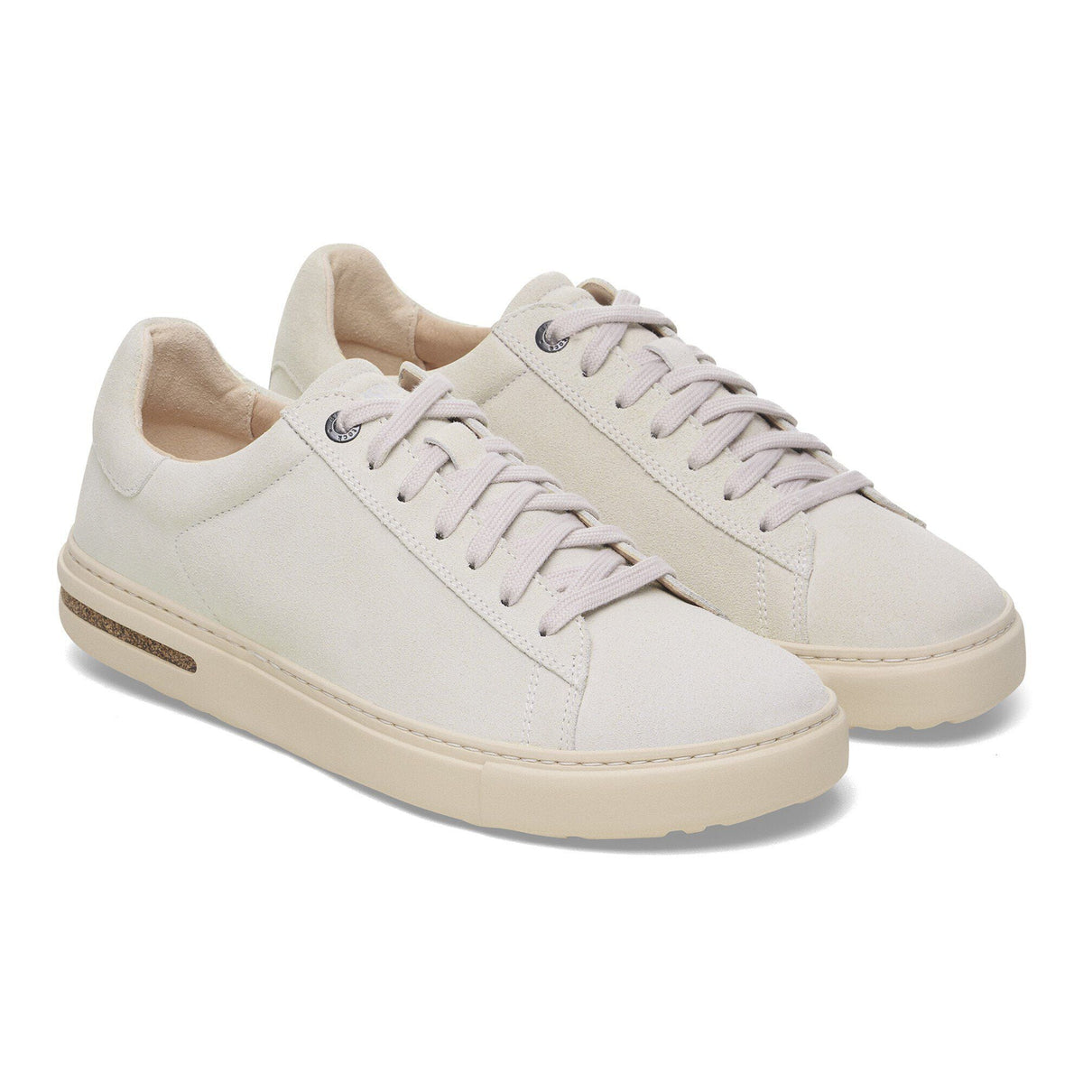 Bend Low Suede Leather in Color Antique White | Birkenstock