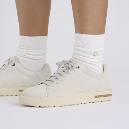 Bend Low Suede Leather in Color Antique White | Birkenstock