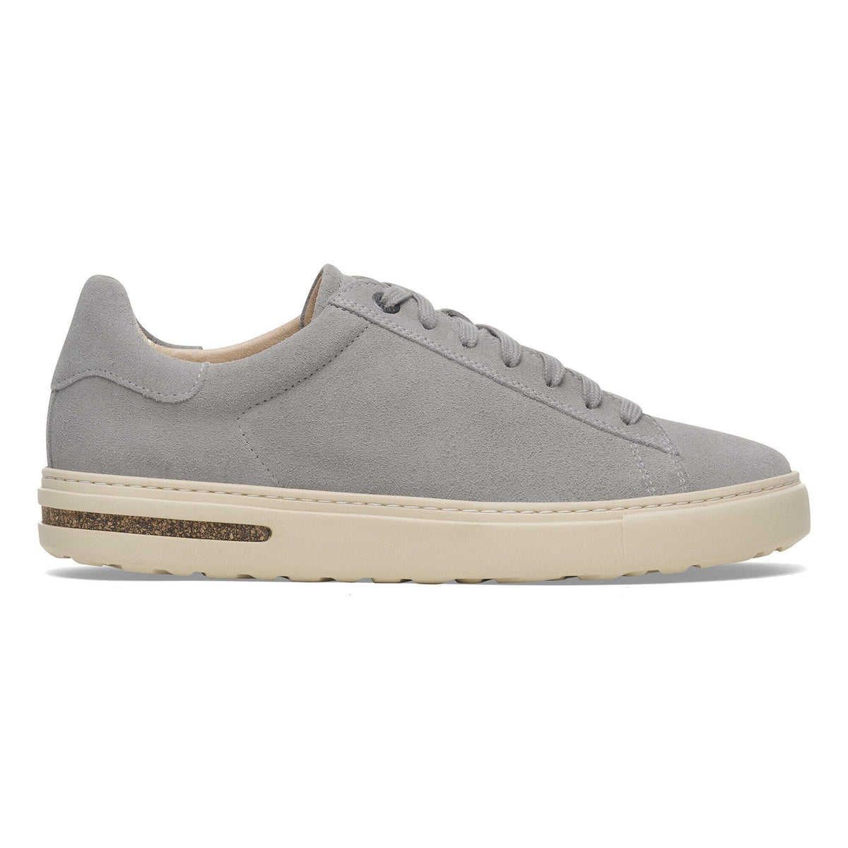 Bend Low Suede Leather in Color Stone Coin | Birkenstock