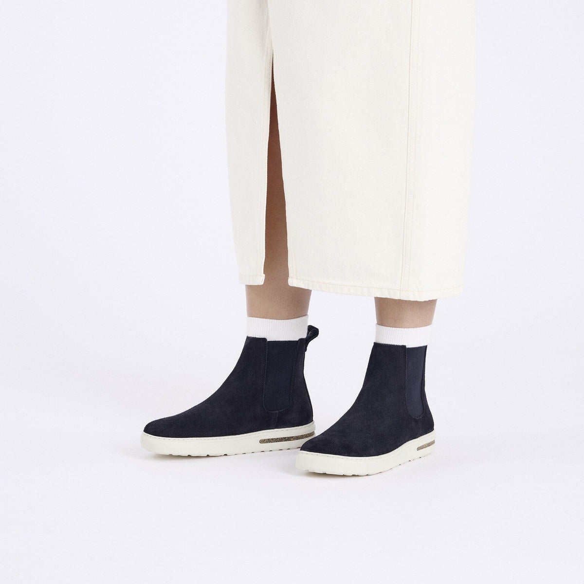 Bend Chelsea Suede Leather in Color Midnight Blue | Birkenstock