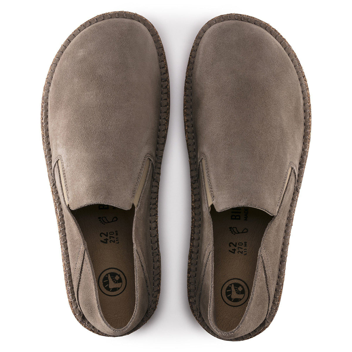 Callan Suede Leather in Color Gray Taupe | Birkenstock
