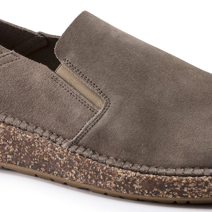 Callan Suede Leather in Color Gray Taupe | Birkenstock