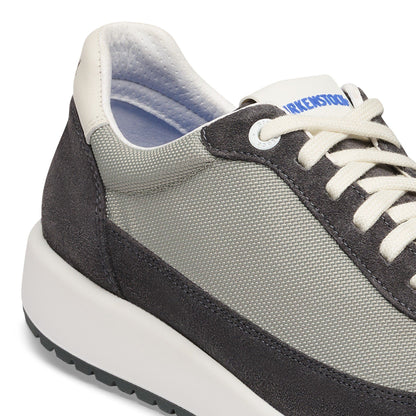 Honnef City Leather-Textile in Color Stone Coin/Charcoal | Birkenstock