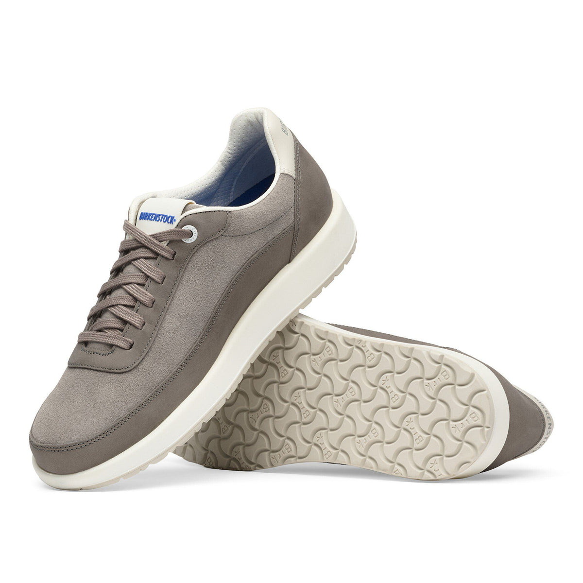 Honnef City Mixed Leather in Color Stone Coin | Birkenstock