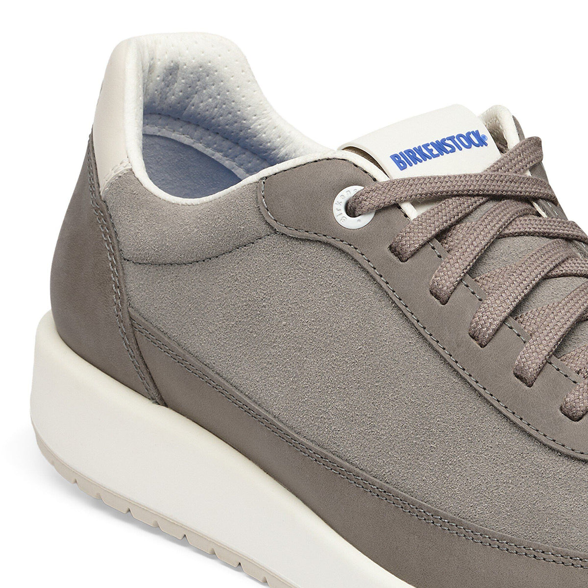 Honnef City Mixed Leather in Color Stone Coin | Birkenstock