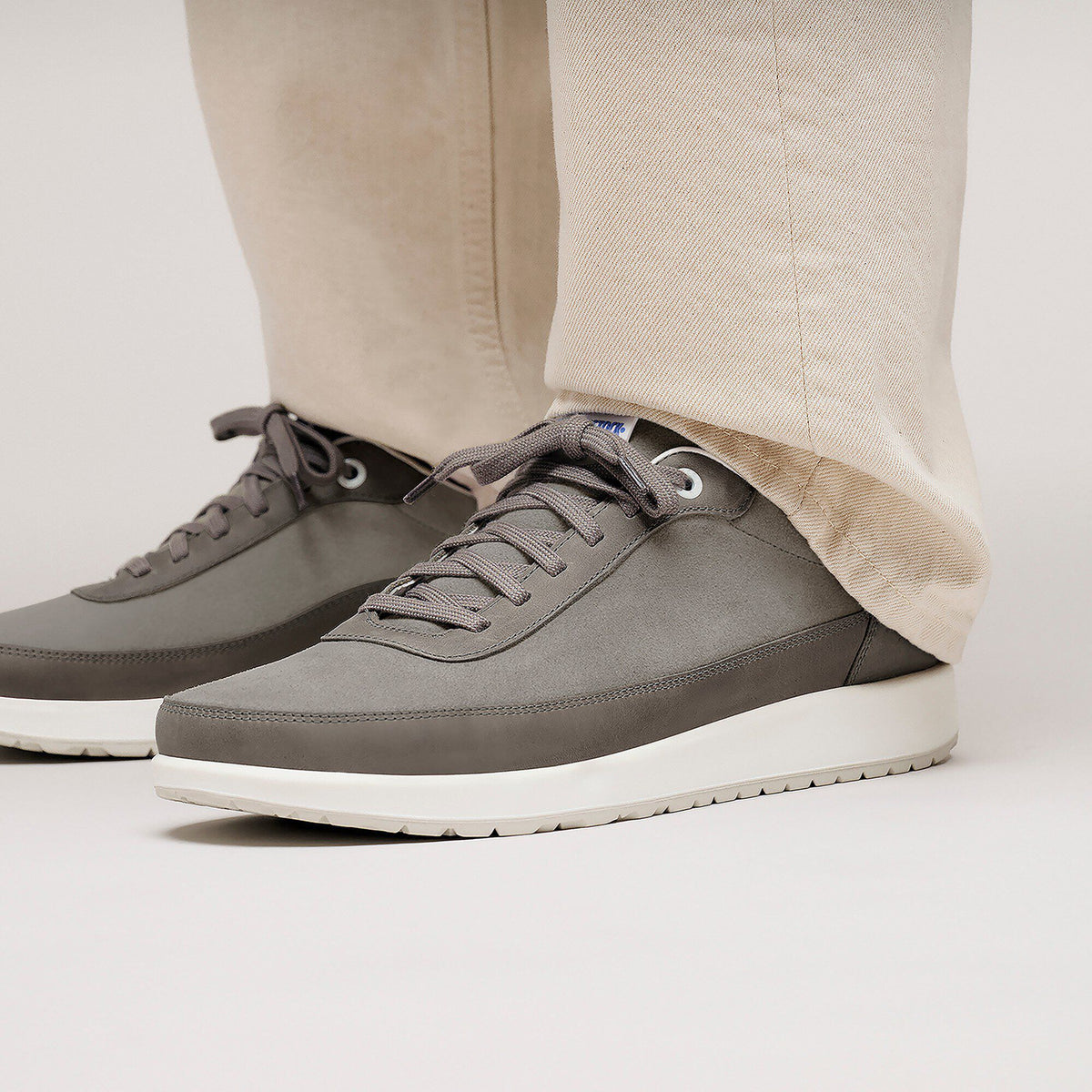 Honnef City Mixed Leather in Color Stone Coin | Birkenstock
