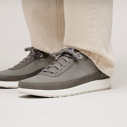 Honnef City Mixed Leather in Color Stone Coin | Birkenstock