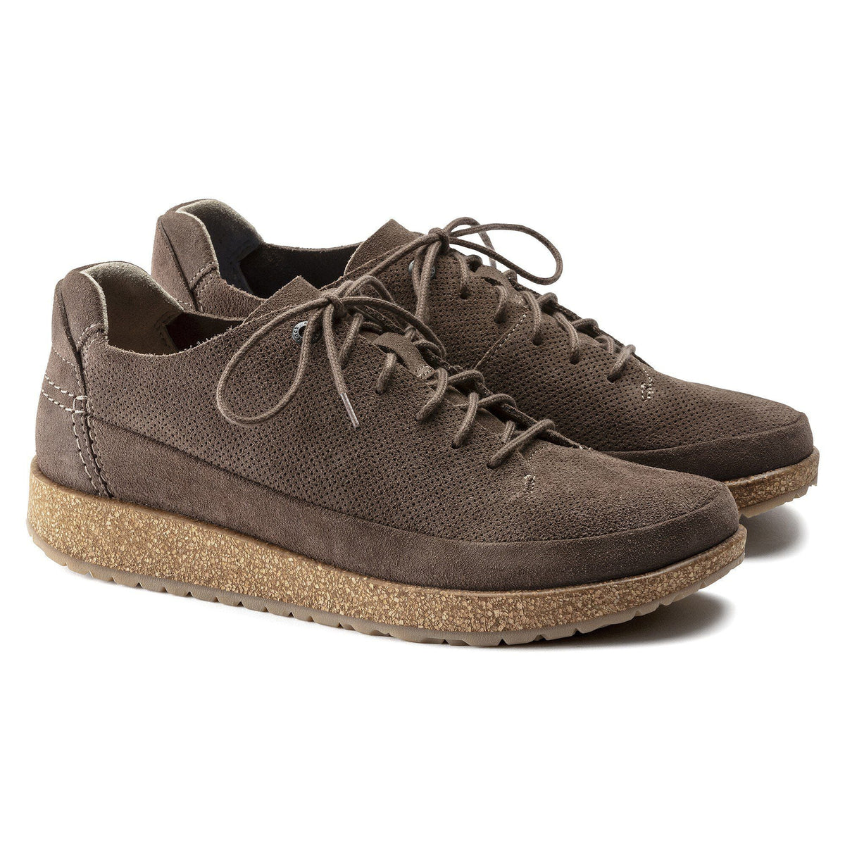 Honnef Light Suede Leather in Color Gray Taupe | Birkenstock