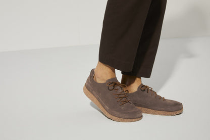 Honnef Light Suede Leather in Color Gray Taupe | Birkenstock