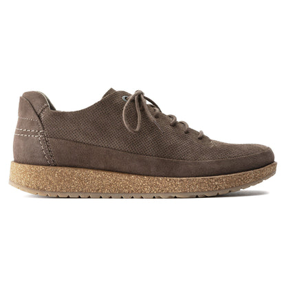 Honnef Light Suede Leather in Color Gray Taupe | Birkenstock