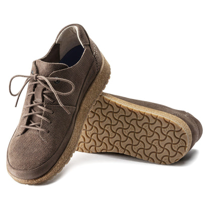 Honnef Light Suede Leather in Color Gray Taupe | Birkenstock