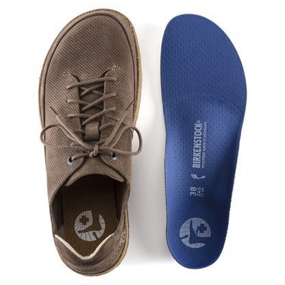 Honnef Light Suede Leather in Color Gray Taupe | Birkenstock