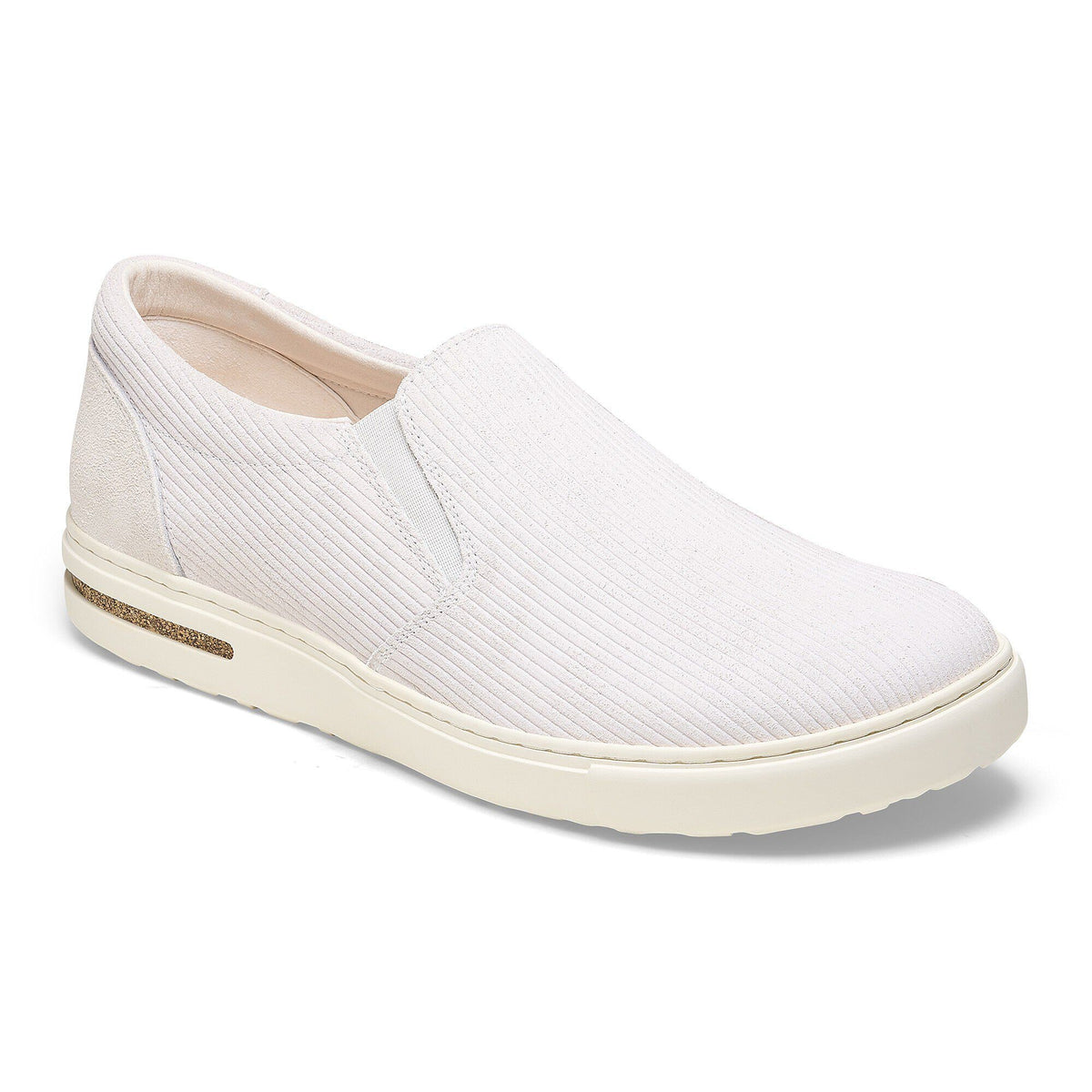 Oswego Suede Leather in Color Antique White | Birkenstock