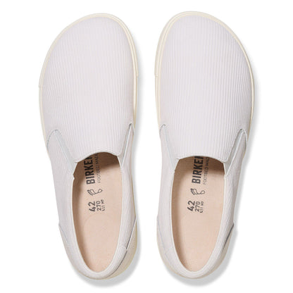 Oswego Suede Leather in Color Antique White | Birkenstock
