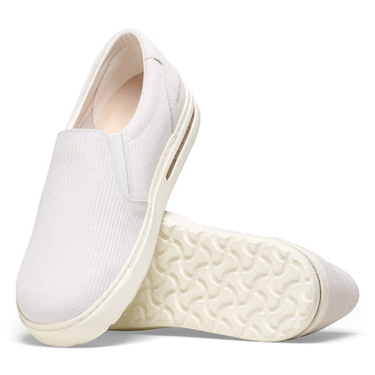 Oswego Suede Leather in Color Antique White | Birkenstock
