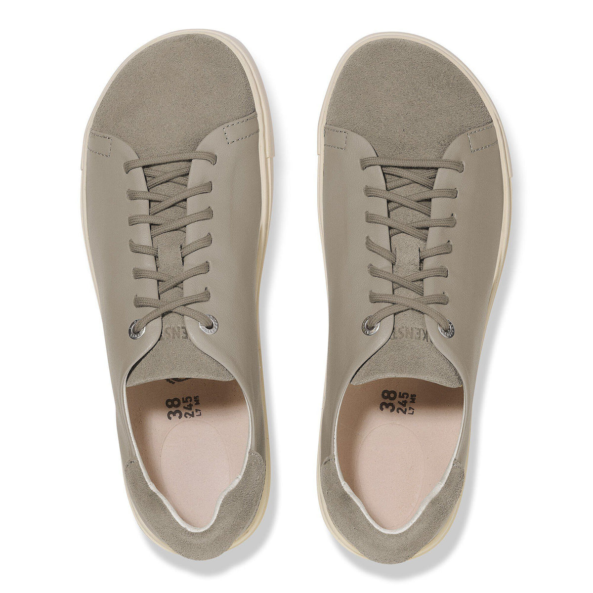 Bend Low Decon Pop Nubuck Leather in Color Taupe | Birkenstock