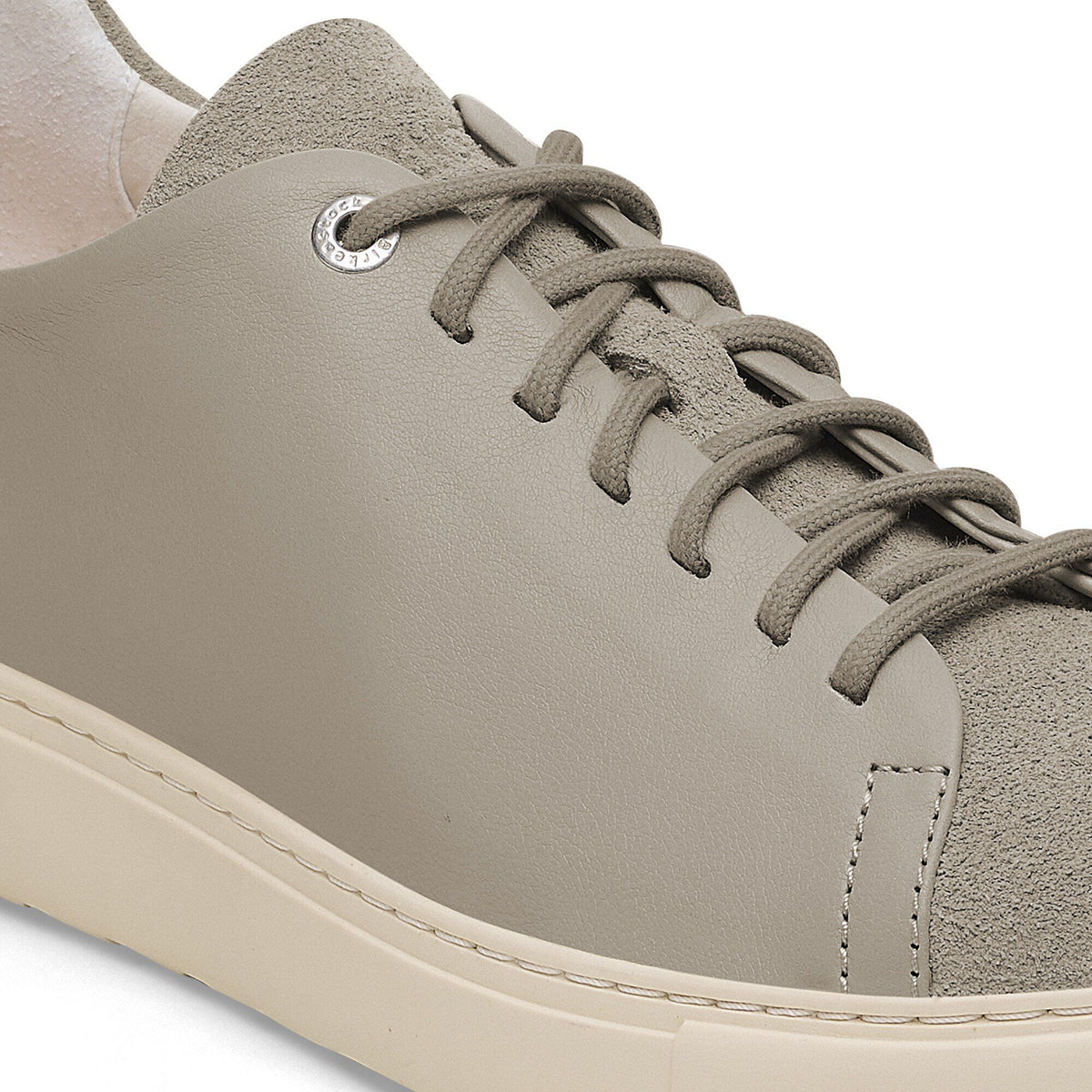 Bend Low Decon Pop Nubuck Leather in Color Taupe | Birkenstock