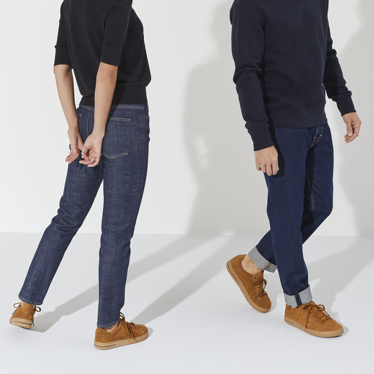 Bend Low Suede Leather in Color Mink | Birkenstock