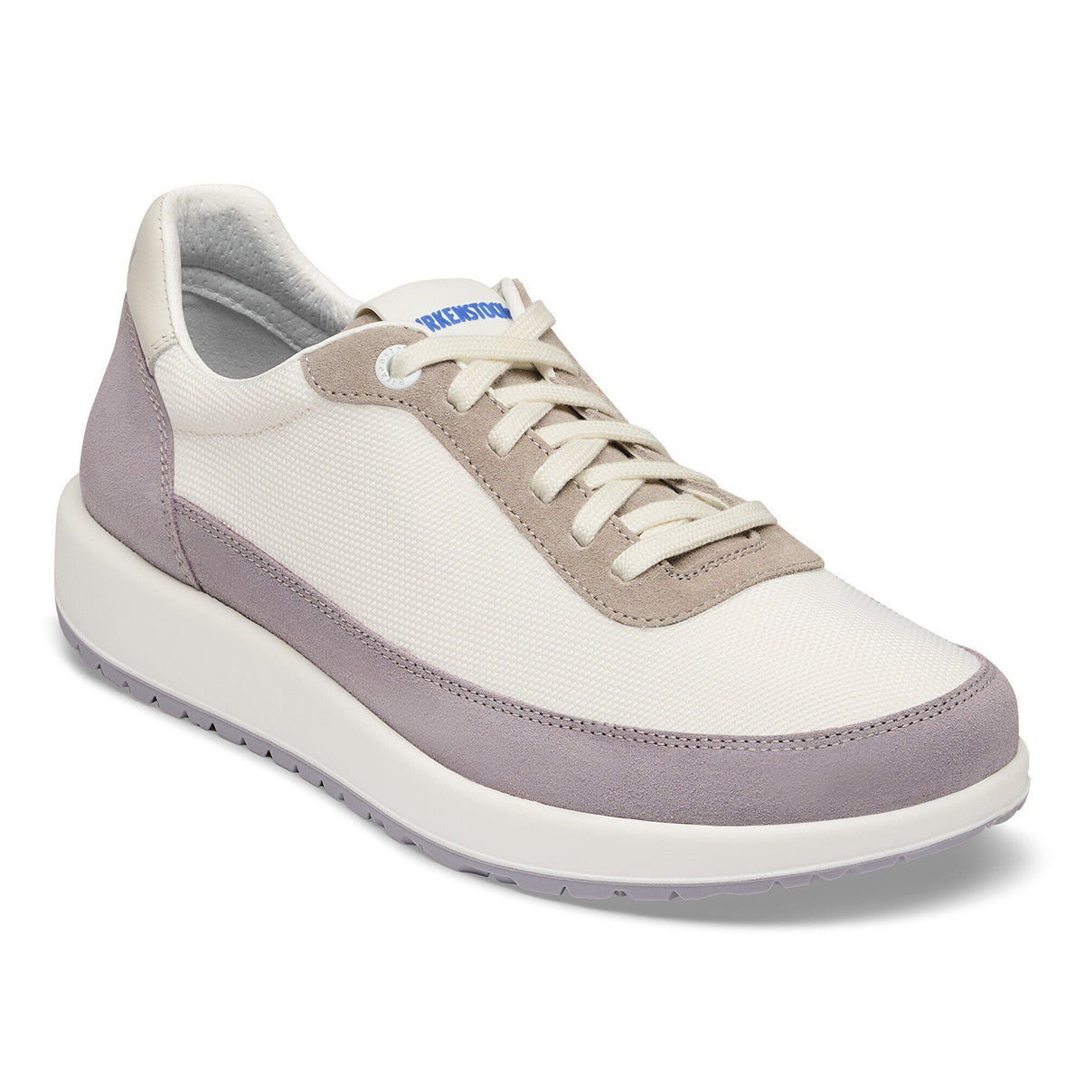 Honnef City Leather-Textile in Color Sandcastle/Lavender Sky | Birkenstock