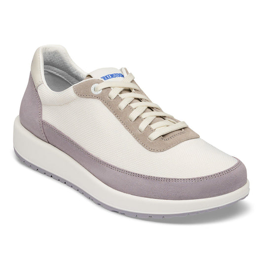 Honnef City Leather-Textile in Color Sandcastle/Lavender Sky | Birkenstock