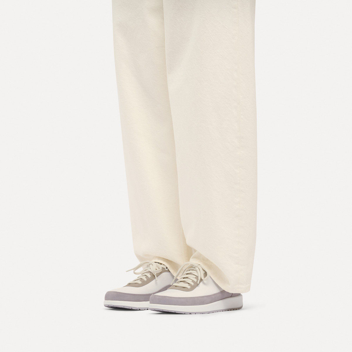 Honnef City Leather-Textile in Color Sandcastle/Lavender Sky | Birkenstock