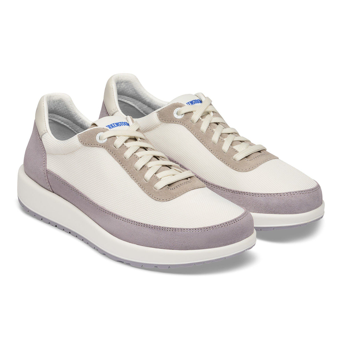 Honnef City Leather-Textile in Color Sandcastle/Lavender Sky | Birkenstock