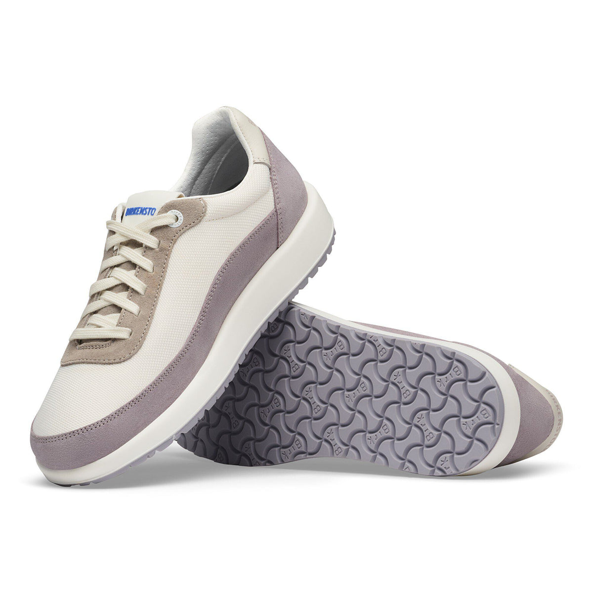 Honnef City Leather-Textile in Color Sandcastle/Lavender Sky | Birkenstock