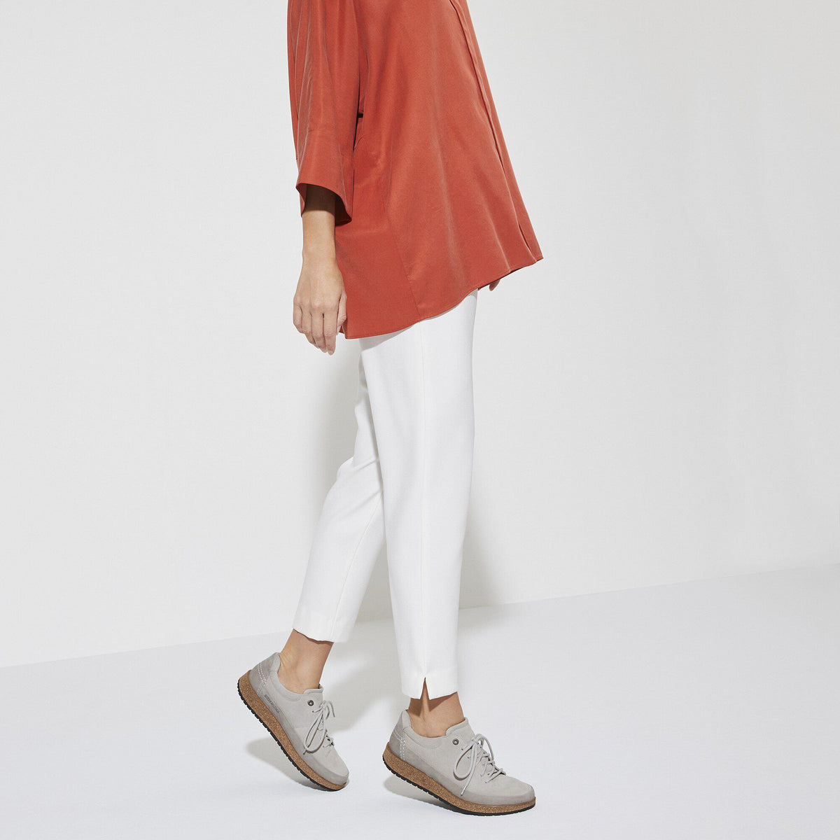 Honnef Low Suede Leather in Color Whale Gray | Birkenstock