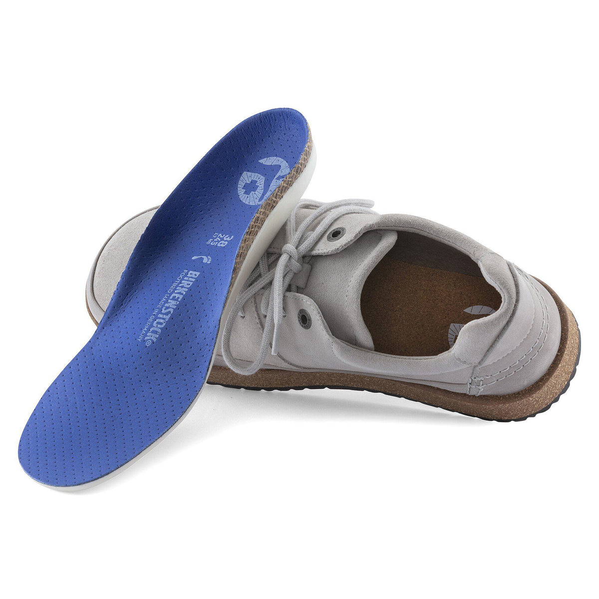 Honnef Low Suede Leather in Color Whale Gray | Birkenstock