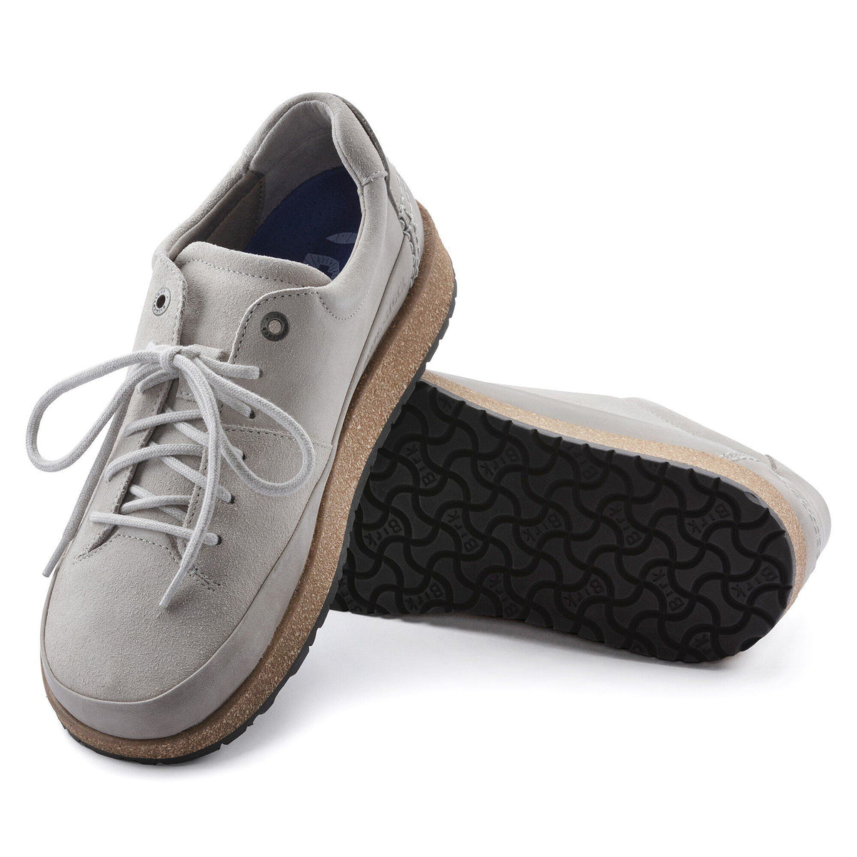 Honnef Low Suede Leather in Color Whale Gray | Birkenstock