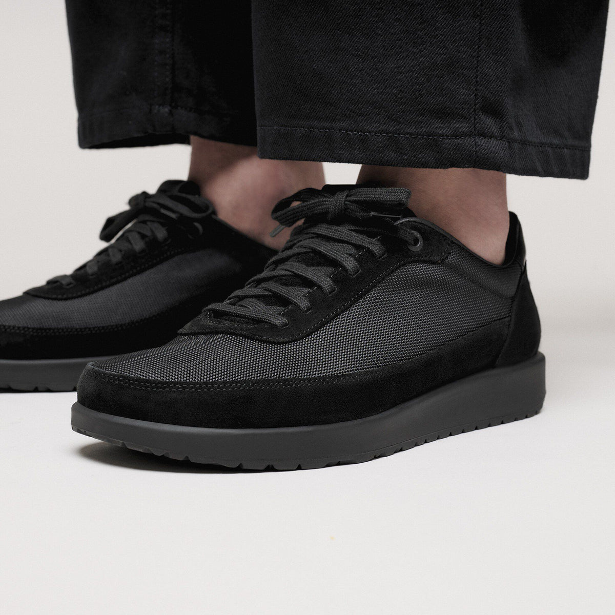 Honnef City Leather-Textile in Color Black/Black | Birkenstock