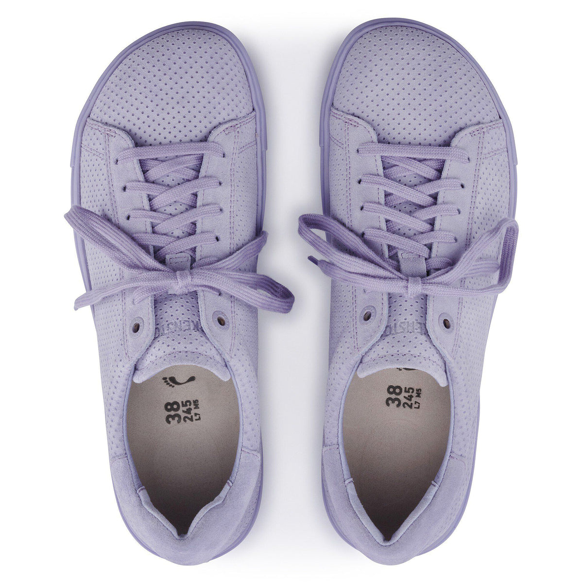 Bend Low Suede Embossed in Color Purple Fog | Birkenstock