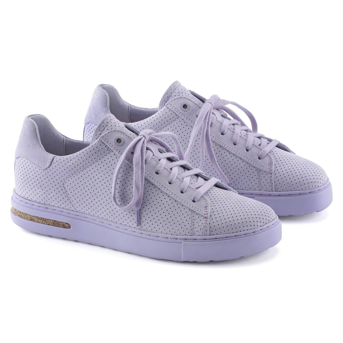 Bend Low Suede Embossed in Color Purple Fog | Birkenstock
