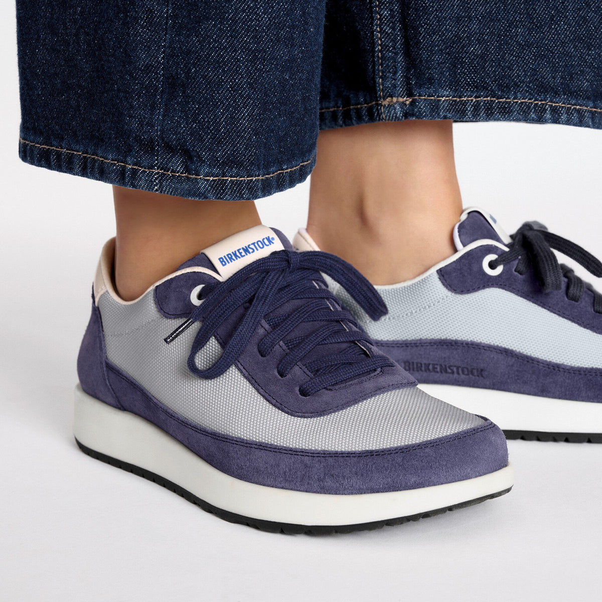 Honnef City Leather-Textile in Color Indigo Blue | Birkenstock